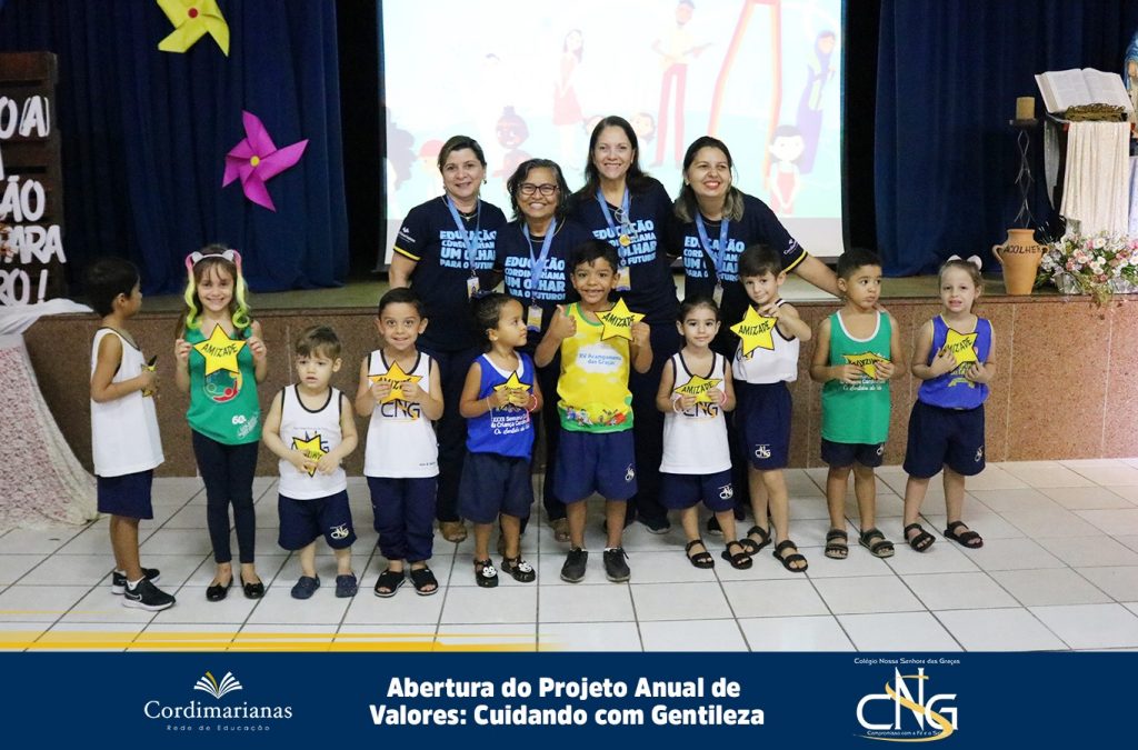 Abertura do Projeto Anual de Valores: Cuidando com Gentileza