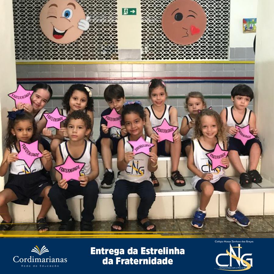 Entrega da estrelinha da Fraternidade