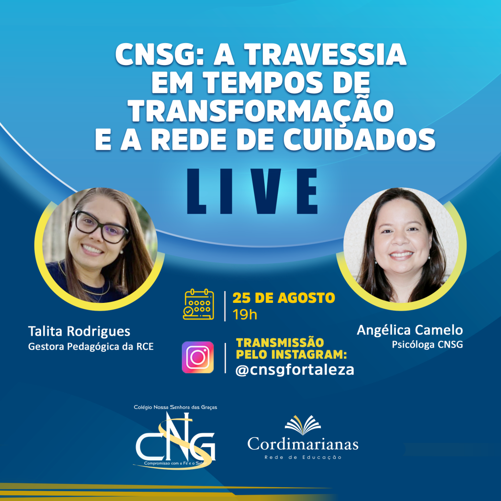 LIVE - CNSG: a travessia em tempos de transformação e a rede de cuidados