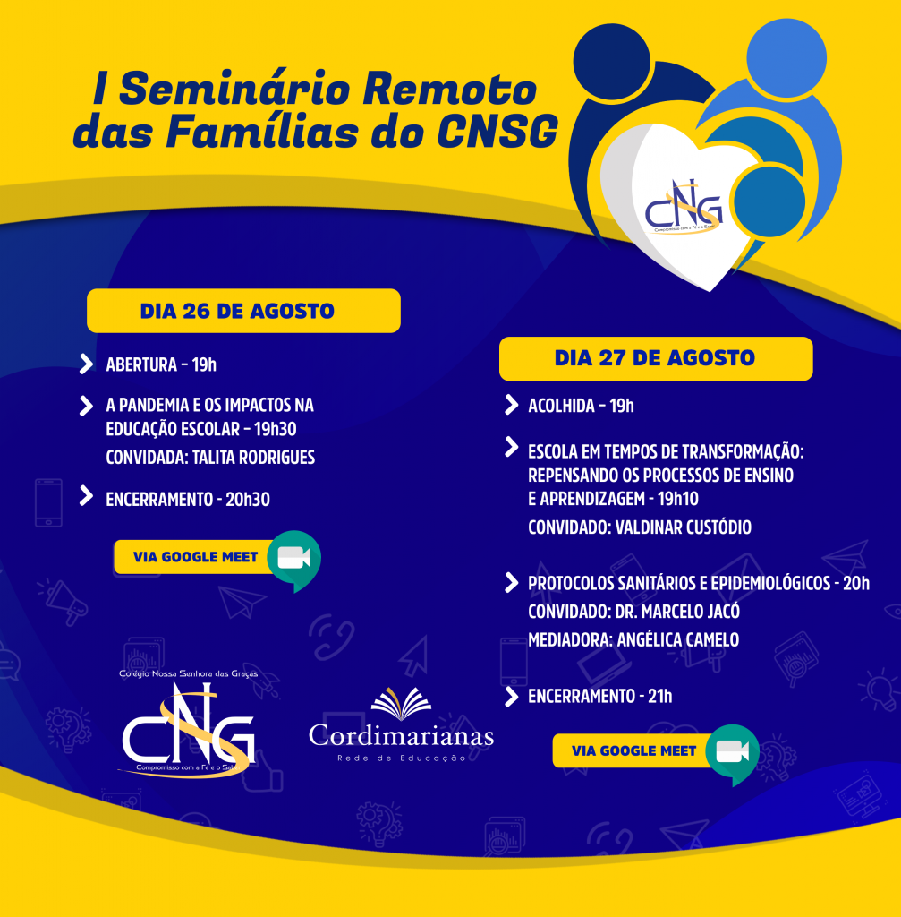 I Seminário Remoto das Famílias do CNSG