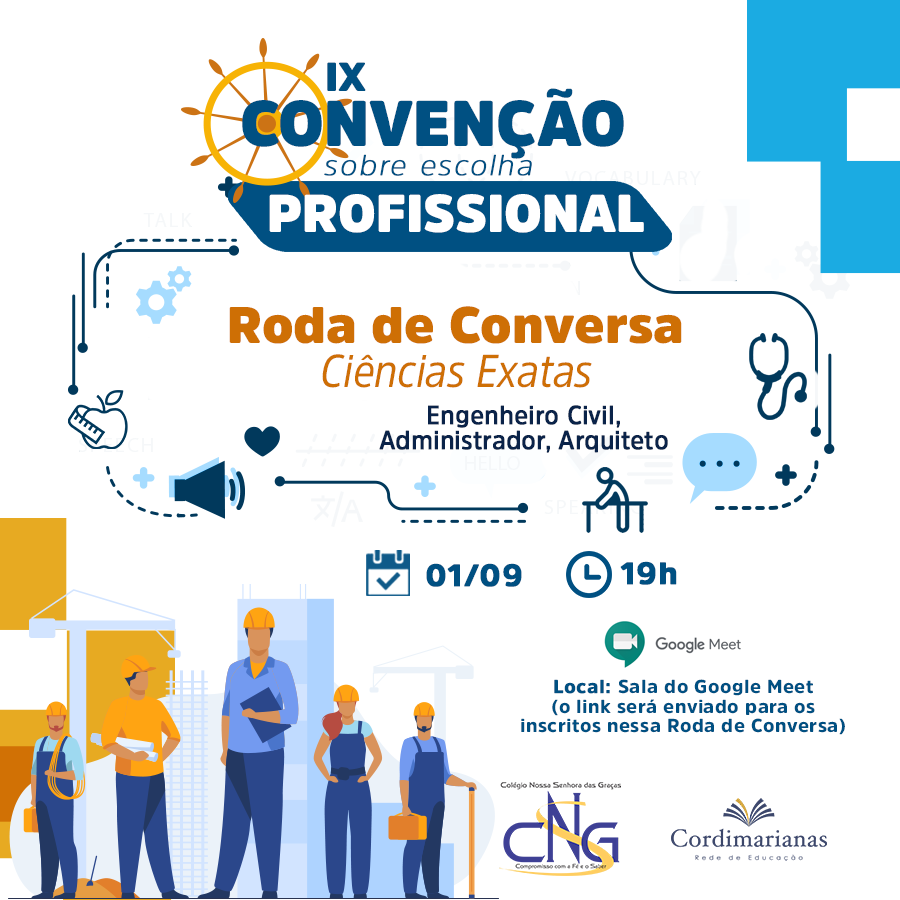 IX Convenção sobre Escolha Profissional - Roda de Conversa (01/09)