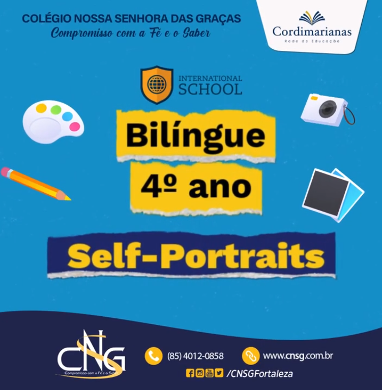 Bilíngue - Self-Portraits (4º ano)