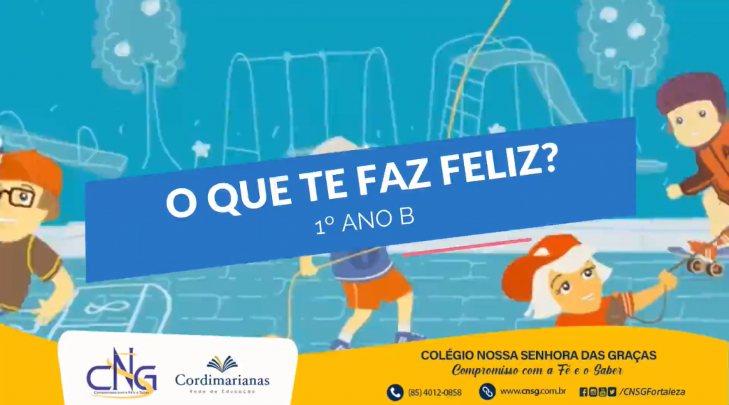 O QUE TE FAZ FELIZ? (1º ano-EF)