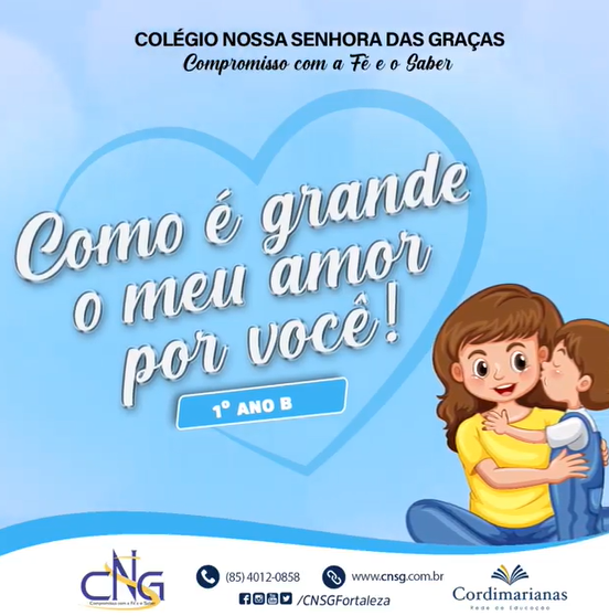 Como é grande o meu amor por você (1º ano-EF)