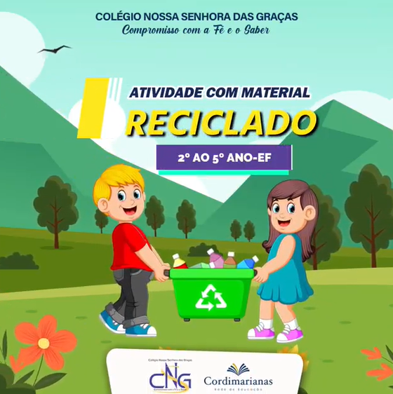 Atividade com material reciclado (2º ao 5º ano-EF)