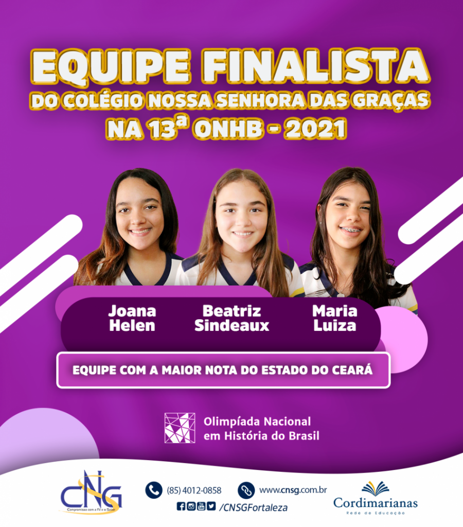 Equipes finalistas do CNSG - 13ª ONHB - 2021