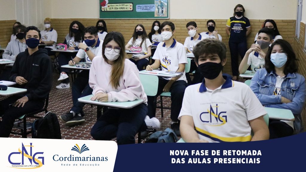 Nova fase de retomada das aulas presenciais