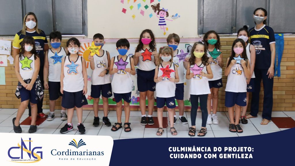 Culminância do projeto: CUIDANDO COM GENTILEZA