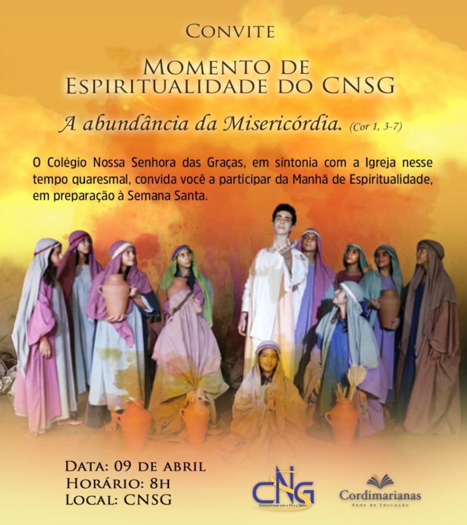 Convite - Momento de Espiritualidade do CNSG