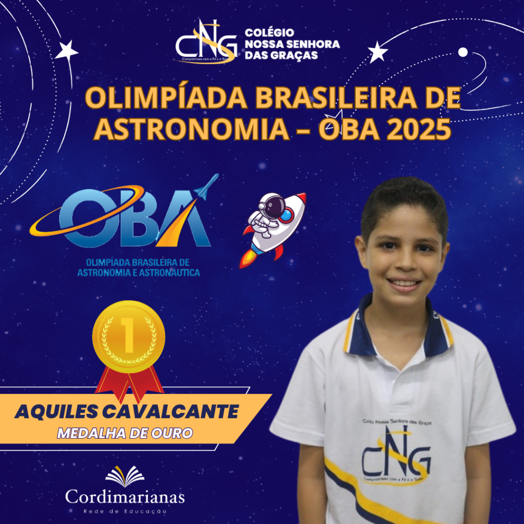 Olimpíada Brasileira de Astronomia - Medalha de ouro