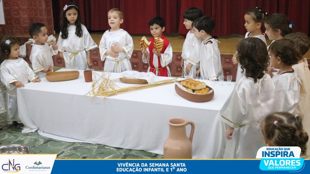 Vivência da Semana Santa (Ed. Infantil e 1º ano)