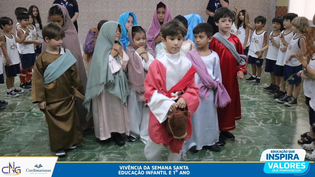 Fotos - Vivência da Semana Santa (Ed. Infantil e 1º ano)